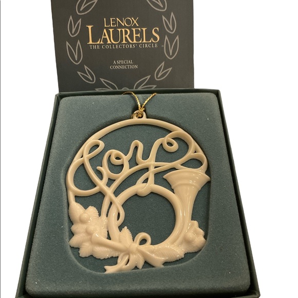 Lenox Ornament Hol Wishes Joy - Picture 2 of 2